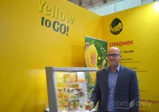 Andrzej Kornafel with Citronex. The Polish company introduced fresh cut fruit salads with IFS-certification. The salads can be a mix with whatever fruit the consumer wants and have a shelf life of eight days.